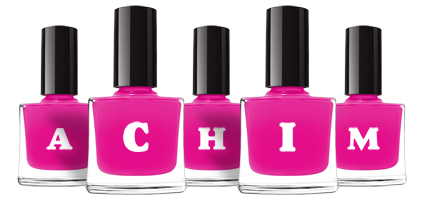 Achim nails logo