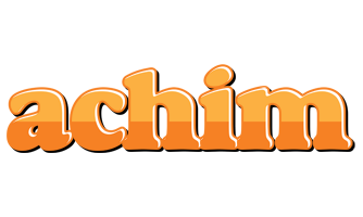 Achim orange logo