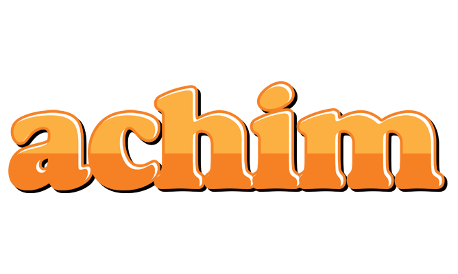 Achim orange logo