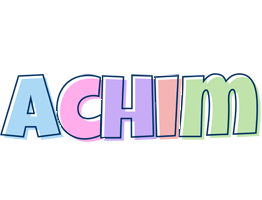 Achim pastel logo