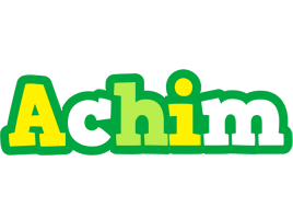 Achim soccer logo