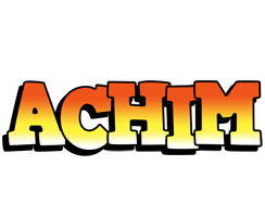 Achim sunset logo