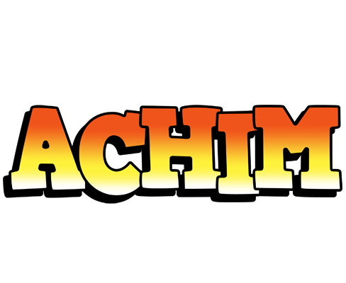 Achim sunset logo