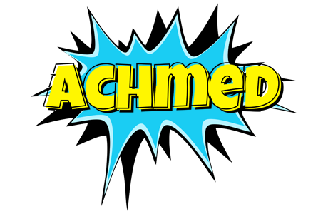 Achmed amazing logo