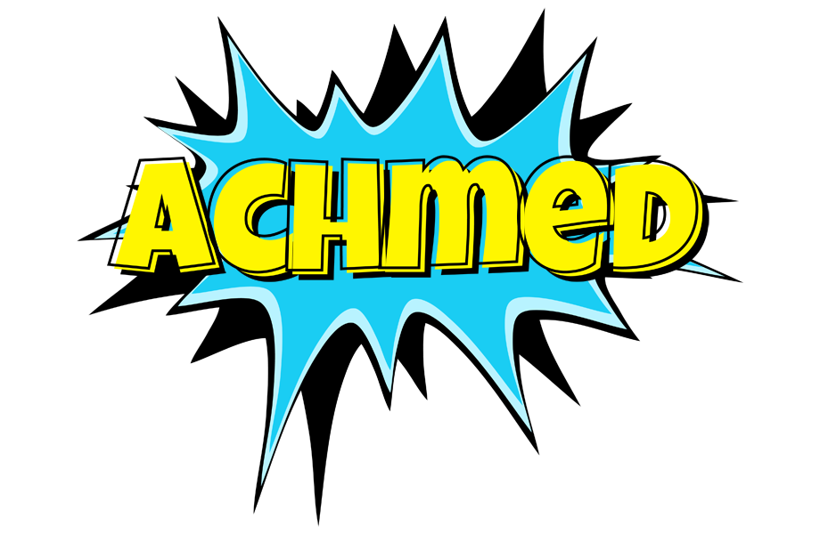 Achmed amazing logo