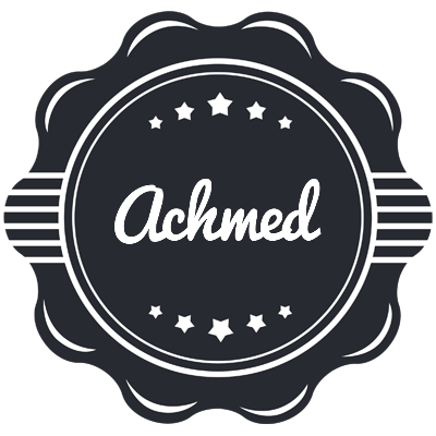 Achmed badge logo