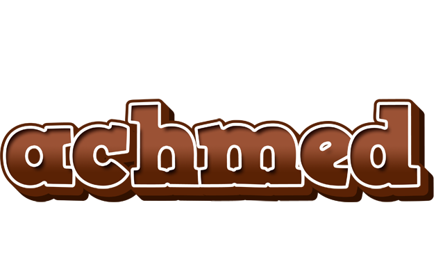 Achmed brownie logo