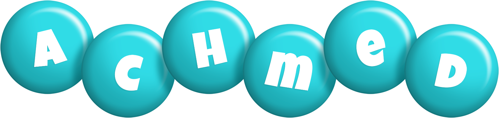 Achmed candy-azur logo