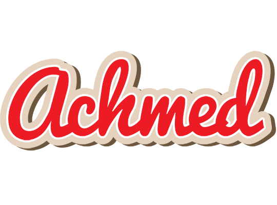 Achmed chocolate logo