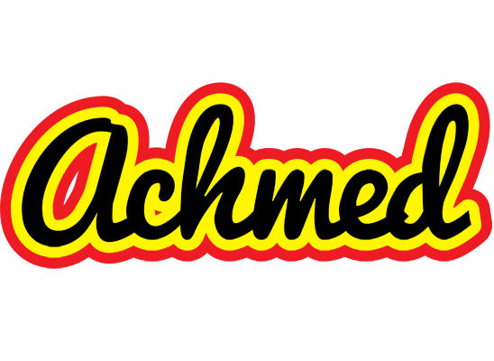 Achmed flaming logo