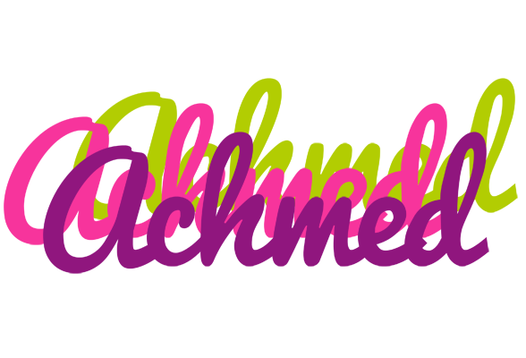Achmed flowers logo