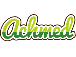 Achmed golfing logo