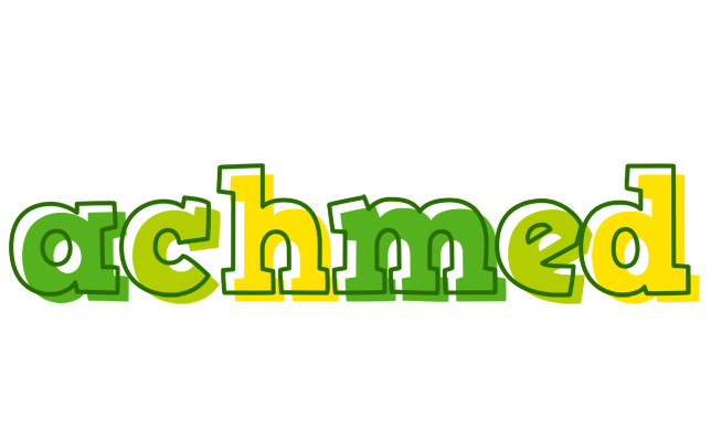 Achmed juice logo