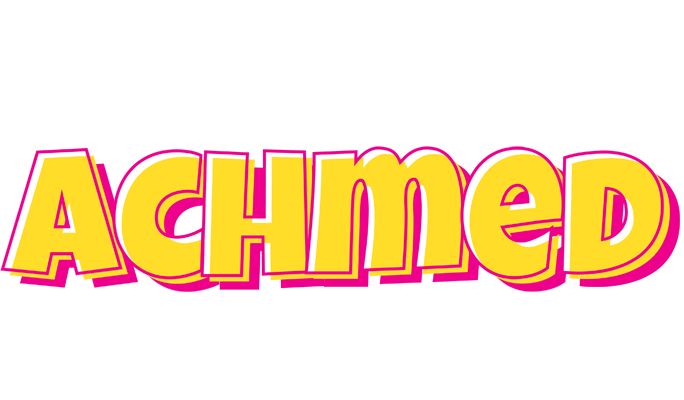 Achmed kaboom logo