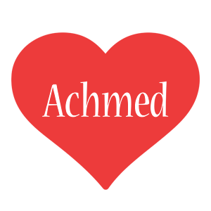 Achmed love logo