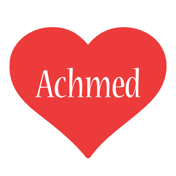 Achmed love logo