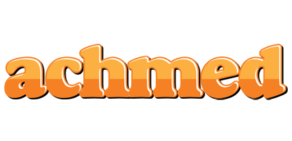 Achmed orange logo