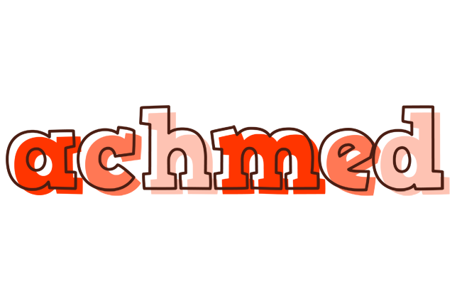 Achmed paint logo