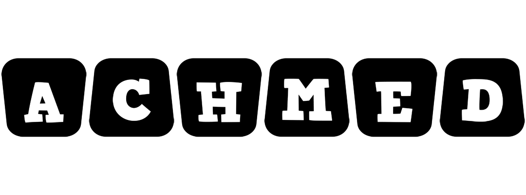 Achmed racing logo