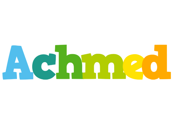 Achmed rainbows logo