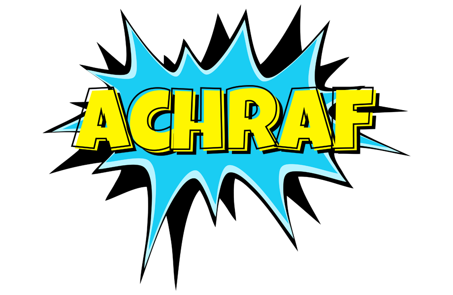 Achraf amazing logo