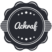 Achraf badge logo
