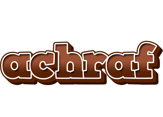 Achraf brownie logo