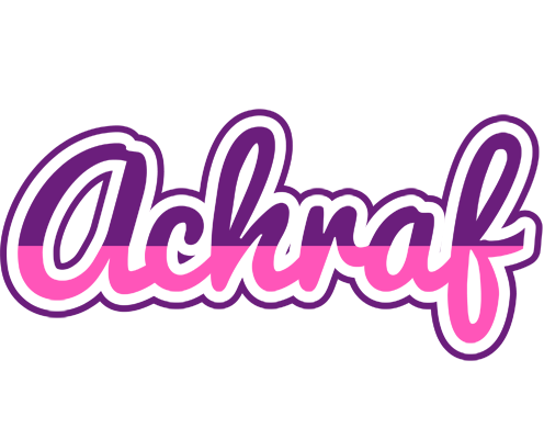 Achraf cheerful logo