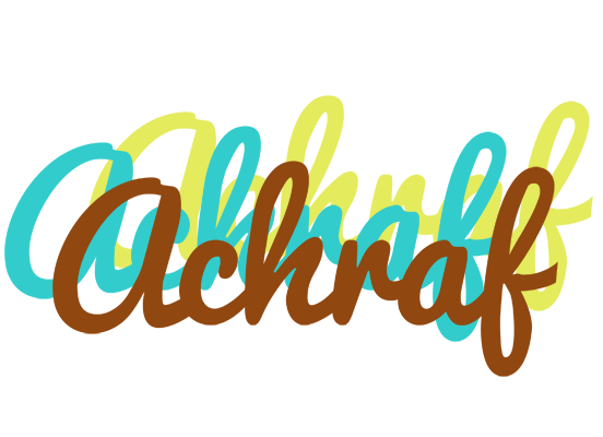Achraf cupcake logo