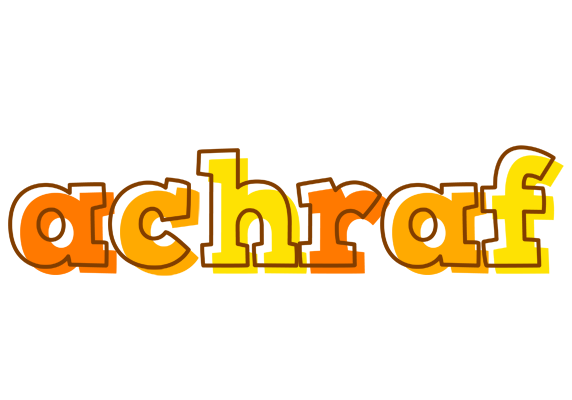 Achraf desert logo