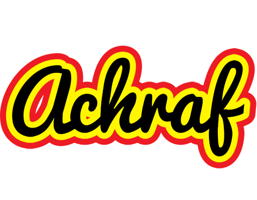 Achraf flaming logo