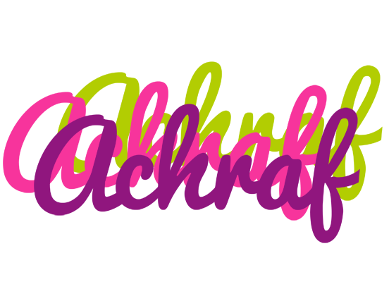 Achraf flowers logo