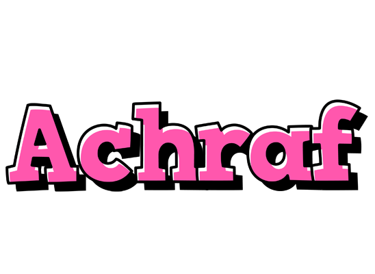 Achraf girlish logo