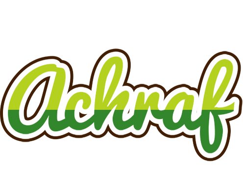 Achraf golfing logo