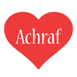 Achraf love logo