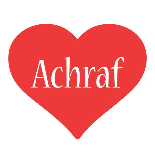 Achraf love logo
