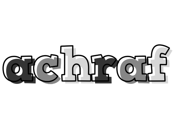 Achraf night logo