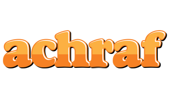 Achraf orange logo