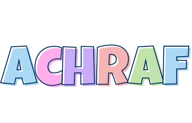Achraf pastel logo