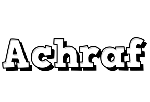 Achraf snowing logo
