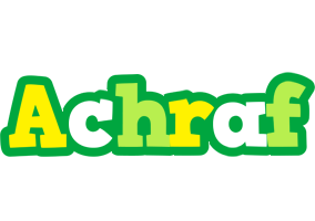 Achraf soccer logo