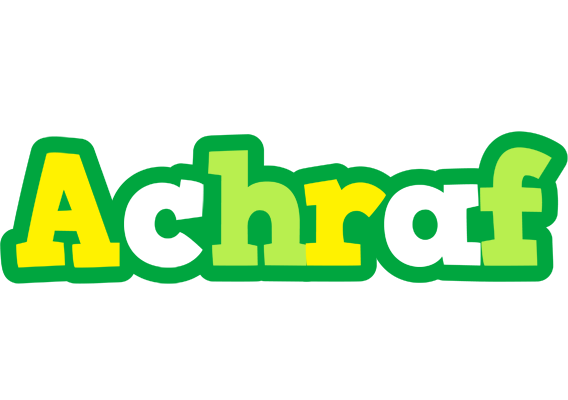 Achraf soccer logo