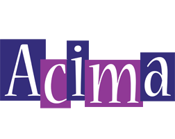 Acima autumn logo