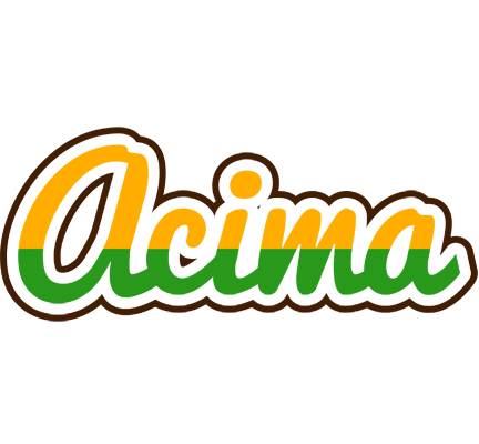 Acima banana logo