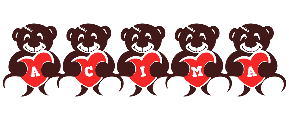 Acima bear logo