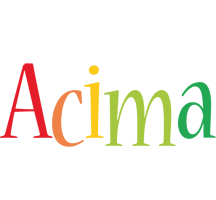 Acima birthday logo
