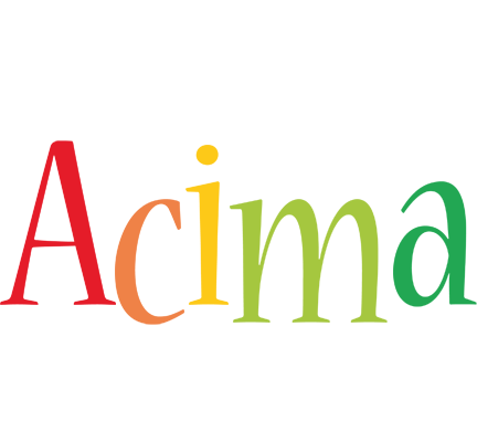 Acima birthday logo