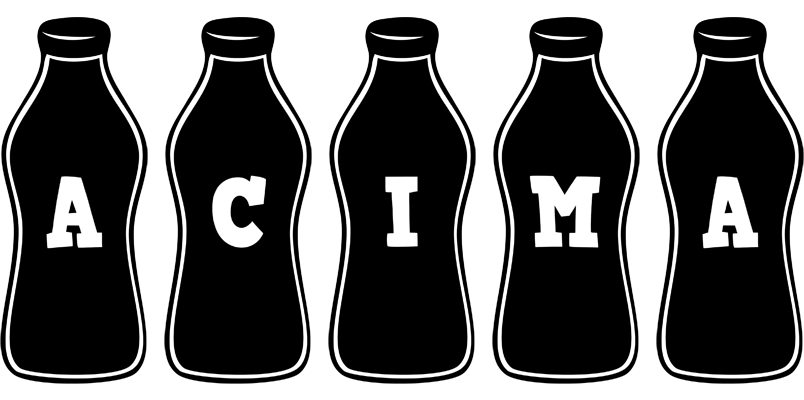 Acima bottle logo