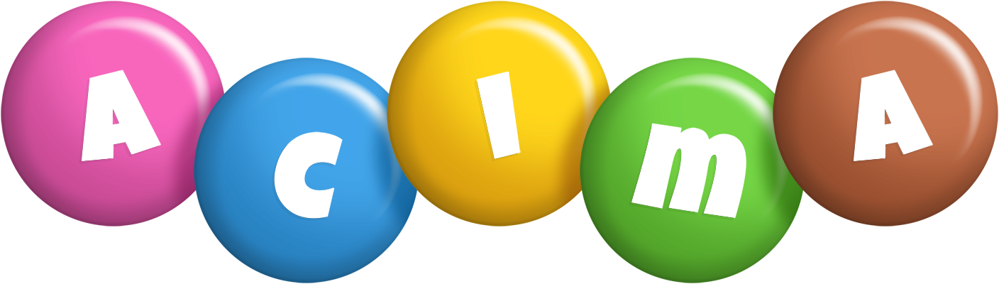 Acima candy logo
