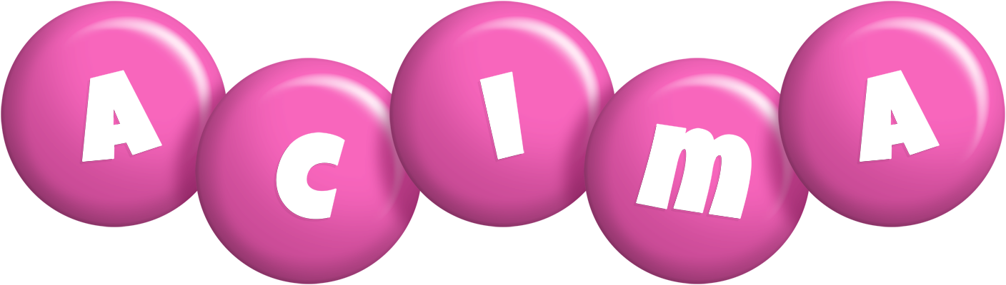 Acima candy-pink logo